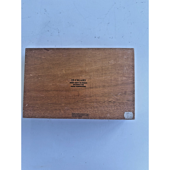 Vintage Dovetail Hugo Cassar Robosto Private Collection Wooden Cigar Box Mexico - Picture 4 of 4